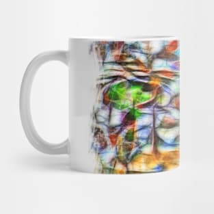 Colorful abstract bark texture Mug